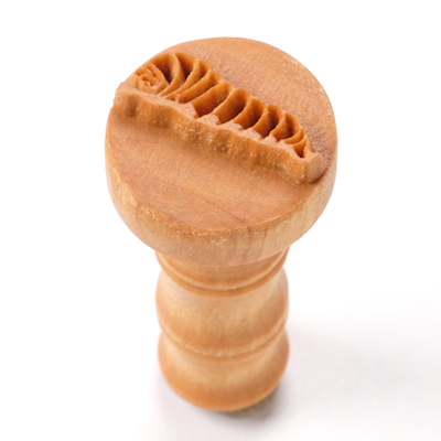 MKM Caterpillar 2.5cm wood stamp